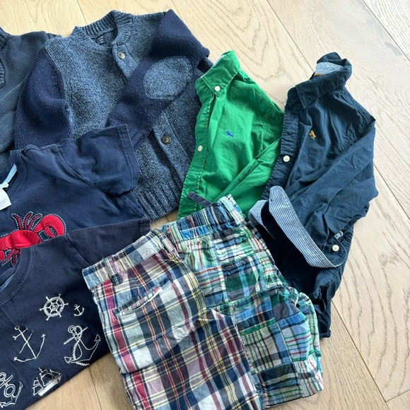 4T Boys Lot.  Gap. Janie & Jack. Lands End. Gymboree. Polo. Family photos! $4/ea - Picture 3 of 3